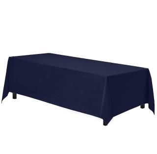 230cm x 340cm  Navy Blue - Gee Di Moda Rectangle Tablecloth - 230cm x 340cm Inch
