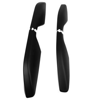 ROADFAR 4PCS Black Roof Rails Rack End Cap Cover Shell Fit for Toyota Land Cruis