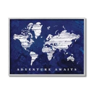 Stupell Industries Adventure Awaits Sentiments ͥӡ֥롼ɥޥåסǥ֥ˤǥ