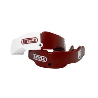 Battle Sports 2 Color Adult Mouthguard 2-Pack Maroon