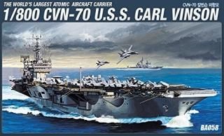 Academy 14209?cvn-70?u.s.s. Carl Vinson 1?/ 800?Aircraft Carrierץ饹åǥ륭å/ It