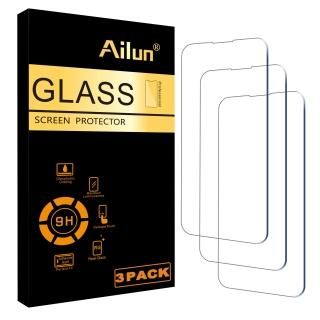 Ailun Glass Screen Protector for iPhone 14 Plus/14 Pro Max 6.7 Inch Display 3 Pa