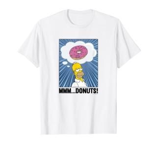 The Simpsons Homer Mmm...Donuts T-Shirt