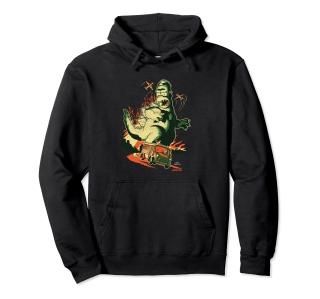 The Simpsons Treehouse of Horror Homerzilla Terror Pullover Hoodie