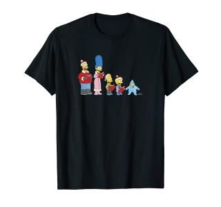 The Simpsons Christmas Caroling T-Shirt