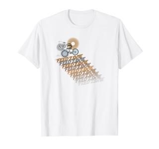 The Simpsons Homer Simpson Cycling Feed Zone Logo Stack T-Shirt