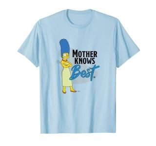 The Simpsons Marge Mother Knows Best T-Shirt