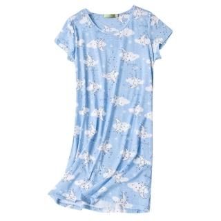Nightgowns for Women Cotton Night Shirts Short Sleeve Night Gown Dress Casual Pa