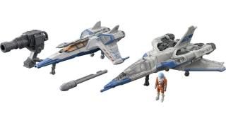 Disney Pixar Lightyear Toys Mini Buzz Lightyear Figure and 2 Spaceship Vehicles 