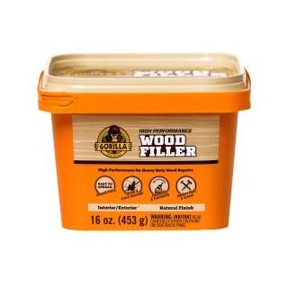 Gorilla All Purpose Wood Filler 16 Ounce Tub