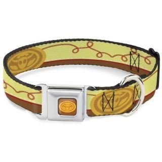 Buckle-Down Dog Collar Seatbelt Buckle Toy Story Woody Bounding Cowboy Buckle Ye