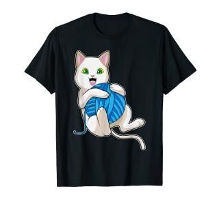 Cat Ball of yarn T-Shirt