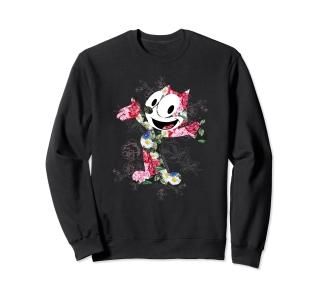 Felix the Cat Floral Fill Sweatshirt