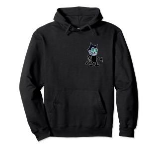 Felix The Cat Glowing Pullover Hoodie