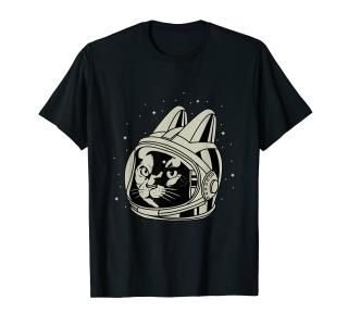Astronaut Cat - Cat Lovers Tshirt T-Shirt