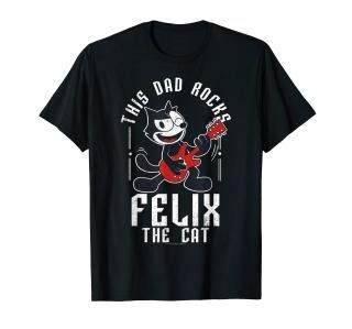 Felix the Cat Father's Day This Dad Rocks Poster T-Shirt