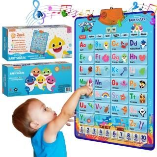 Pinkfong Baby Shark Talking and Signing Alphabet Learning Poster Toddler Educati