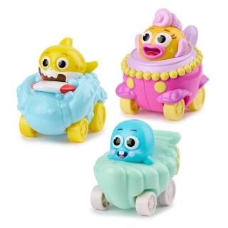 Baby Shark's Big Show! Speedy Sea Vehicle 3-Pack - Baby Shark Goldie & Hank