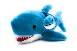 Fun Stuff Shark Plush Stuffed Animals  18-inch Plush Shark with Baby Shark Plush