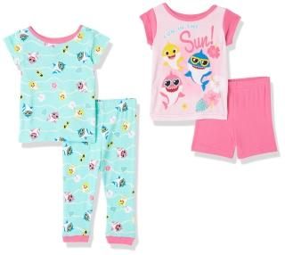 Baby Shark baby girls Pajama Set Fun in the Sun 12 Months US