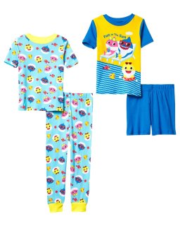 Nickelodeon Boys' Baby Shark Pajamas Summer Fun 12 Months