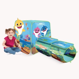 Playhut Pinkfong Baby Shark Explore 4 Fun Pop-Up Play Tent Preschool Gift for Ki
