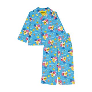 Nickelodeon Boys' Baby Shark Button Front Pajama Set Fun FINS 2T