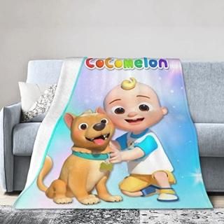 Baby Cartoon Blanket Super Soft Micro Fleece Blanket Super Soft Blanket for Bedr