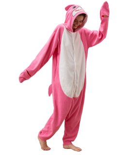 Dodheah Shark Onesie Adult Halloween Costume Animal Cosplay Pajamas Men and Wome