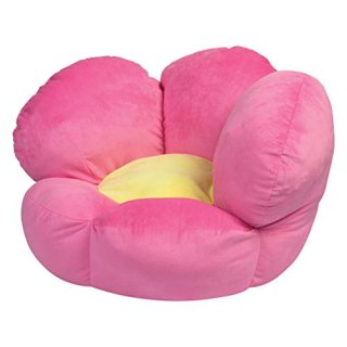 Trend Lab Children's Plush Flower Character Chair Seating Kids Floral Pink
