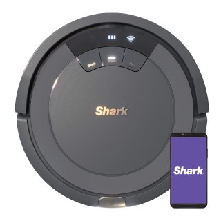 Shark ION Robot Vacuum AV753 Wi Fi Connected 120min Runtime Works with Alexa Mul