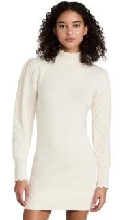 BB DAKOTA by Steve Madden Women's Break My Stride Dress Oatmeal Off White S