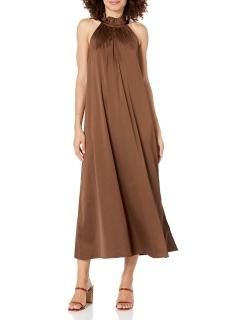 The Drop ޥɥ쥹 Arlette Silky Stretch Halter Maxi Dress ǥ ҡӡ Large