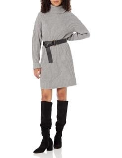 The Drop ɥ쥹 Kayden Cozy Turtleneck Dress ǥ إեȥ졼 4XL Plus