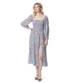 Jessica Simpson Women's Spencer Flirty Side Slit Smock Dress Amazon Floral-BEL A