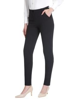Tapata Women's Skinny Dress Pants 26/28/30 Work Pants with Pockets Stretch Slack
