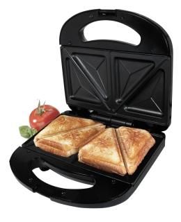 Impress Panini Contact Grill Silver MetallicBlack8 InchesIM-286B