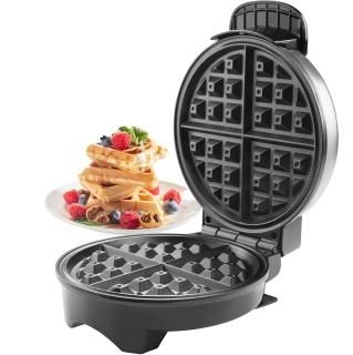 Belgian Waffle Maker- Non-Stick 7 Waffler Iron w Adjustable Browning Control Bak