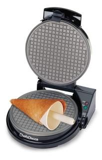ChefsChoice 838 WaffleCone Express Nonstick Ice Cream Cone Maker Creates Delici