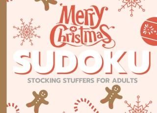 Stocking Stuffers for Adults Christmas Sudoku 50 Sudoku Puzzles with Coloring In