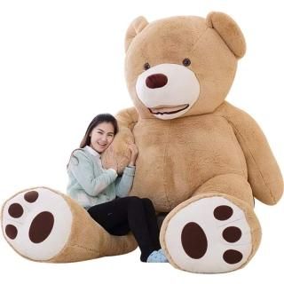 IKASA Giant Teddy Bear Plush Toy Stuffed AnimalsBrown78 inches