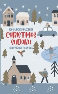 Christmas Sudoku Stocking Stuffers 100 Puzzles 5 Difficulty Levels Coloring Page