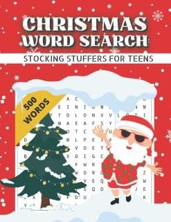 Stocking Stuffers for Teens  Christmas Word Search Stocking Stuffer Idea for Boy