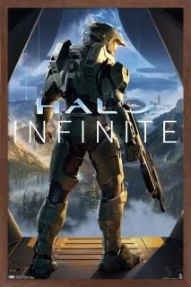Trends International Halo Infinite - Key Art Wall Poster 14.725 x 22.375 Mahogan