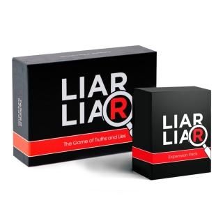 LIAR LIAR - The Game of Truths and Lies - Family Friendly Party Games - Card Gam