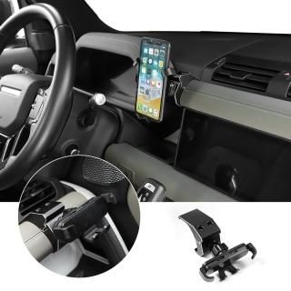 YIWANG Alumium Alloy Dashboard Side Mobile Phone Holder Trim for Land Rover Defe