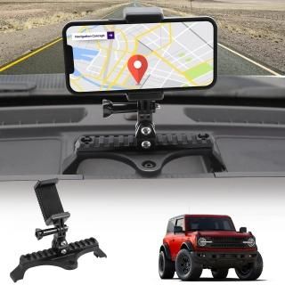 QMPARTS Picatinny Rail Phone Holder for Bronco Accessories 2021 2022 2/4 Door Ph