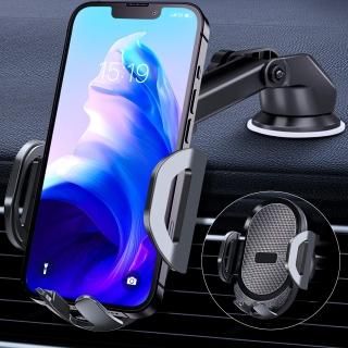 Car Phone Holder Mobile Mount - Huryfox Rotatable and Retractable Cellphone Stan