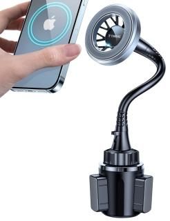 Newest TORRAS MagSafe Magnetic Car Cup Holder Phone Mount 12 Strongest Magnets A
