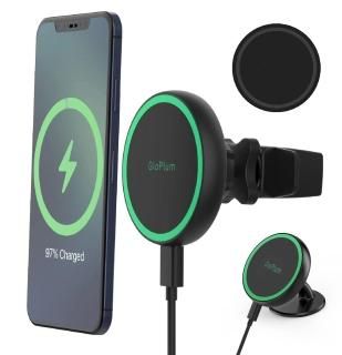 Magnetic Wireless Car Charger Mount Compatible with Magsafe iPhone 13/ iPhone 12